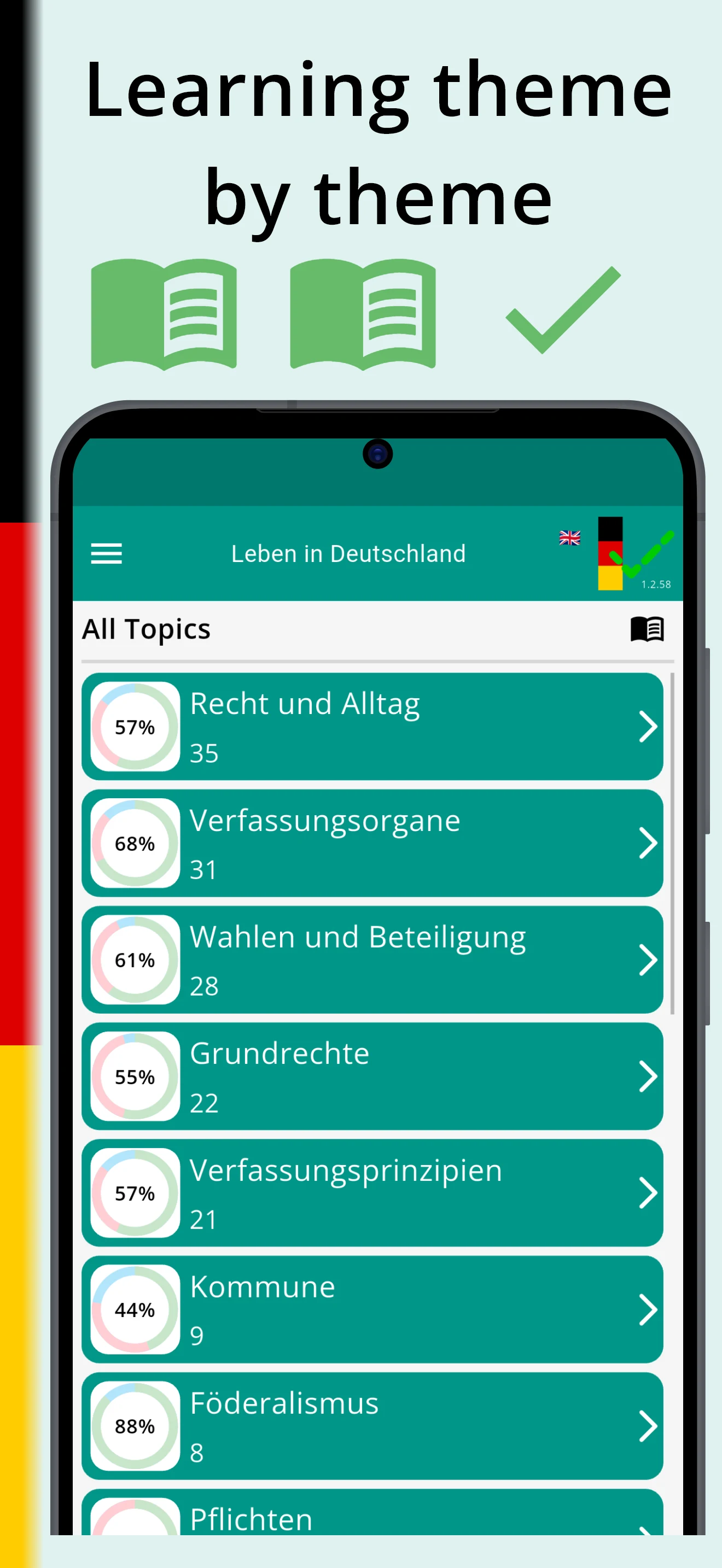 Leben in Deutschland Test 2026 screenshot